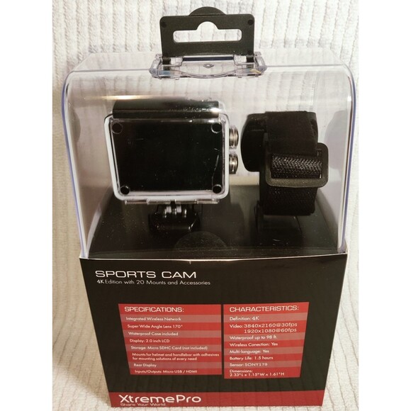 4k WiFi  Sports Action Camera (4k Edition) with Wireless Remote - Picture 2 of 16